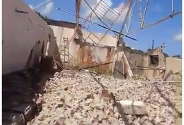 Funcionário morre após parede de fábrica abandonada desabar no interior de Alagoas
