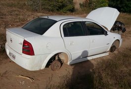 Veículo roubado em São Sebastião é encontrado na zona rural de Arapiraca