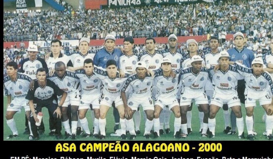 ASA comemora 15 anos do título alagoano de 2000