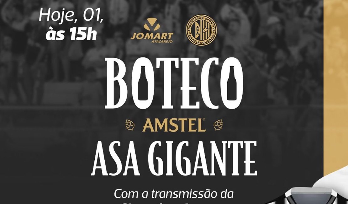 Boteco do ASA: projeto reúne torcedores para esquenta pré-jogos do alvinegro