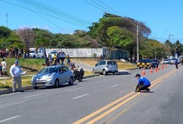 Perícia Criminal analisa dinâmica de acidente que deixou motociclista morto em Maceió