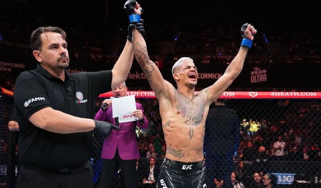 Alagoano Lipe Detona derrota mexicano e conquista primeira vitória no UFC