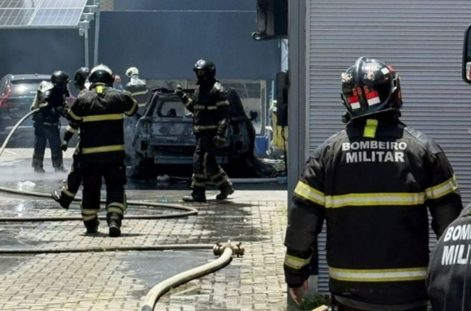 Corpo de Bombeiros divulga normas de segurança para pontos de recargas de veículos elétricos