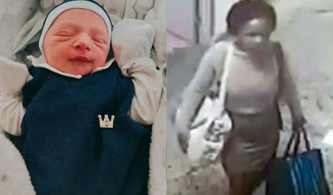 Mulher é presa por sequestrar bebê recém-nascido de maternidade