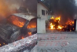 Carros apreendidos em delegacia são incendiados criminalmente no interior de Pernambuco