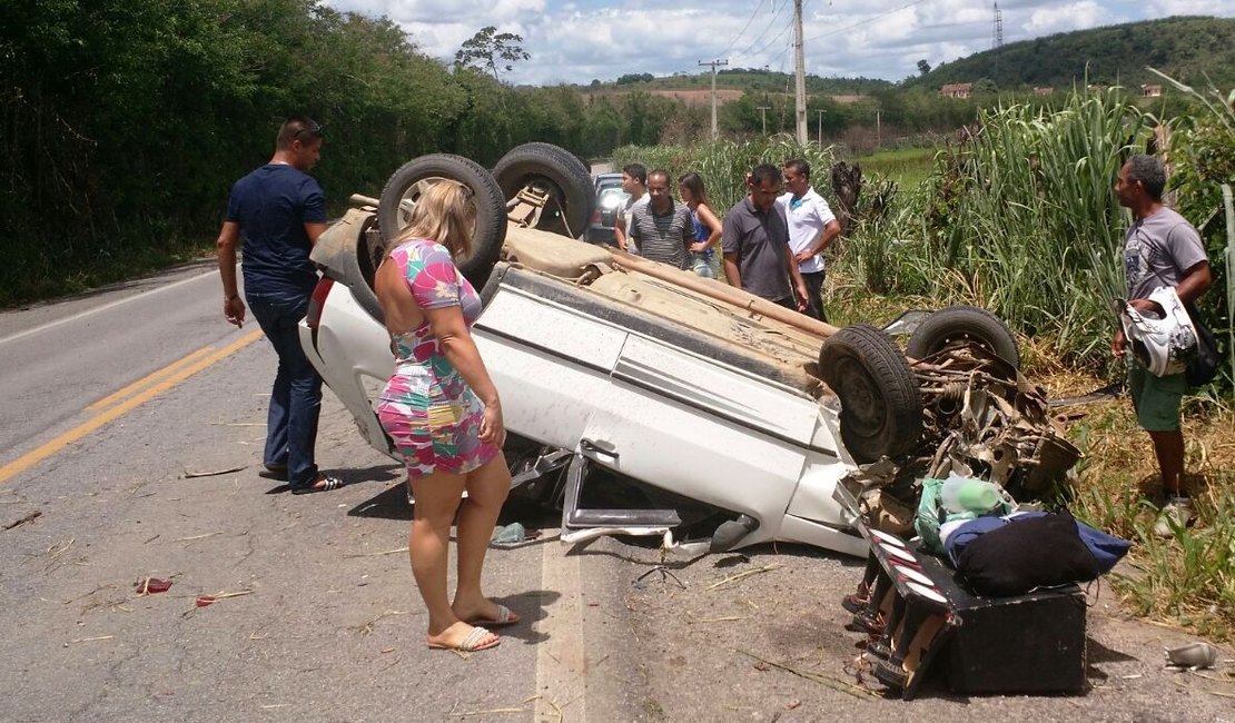 No 1º dia do carnaval, PRF registra acidentes em rodovias de Alagoas