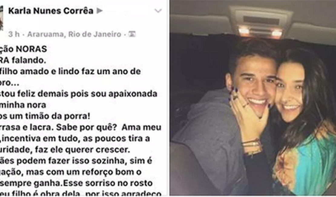 Sogra faz declaração para nora e post ganha mais de 70 mil curtidas