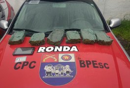 Polícia apreende cinco quilos de 'skank' em casa no Benedito Bentes