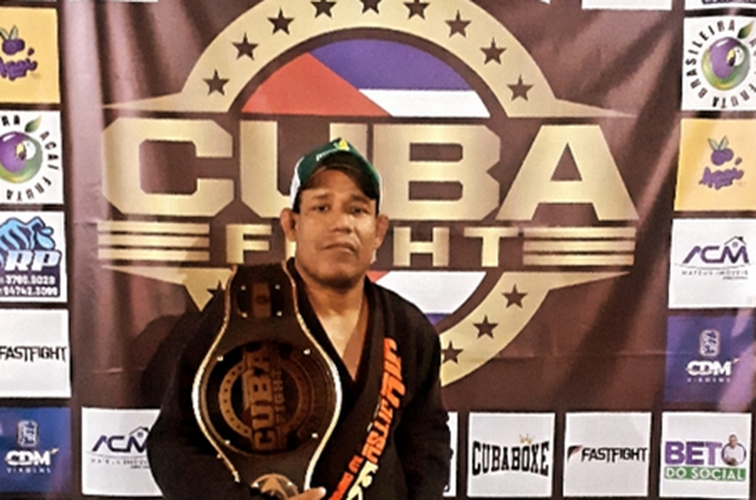 Após bicampeonato sul-americano, Alexandre Negão sai vitorioso do Cuba Fight, em SP