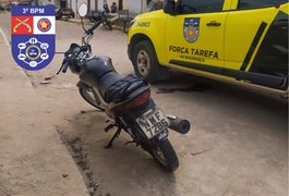 Ação policial localiza e recupera veículo furtado, em Arapiraca