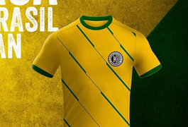 Loja do Gigante lança camisa do ASA com as cores verde e amarela em homenagem a Copa 2018