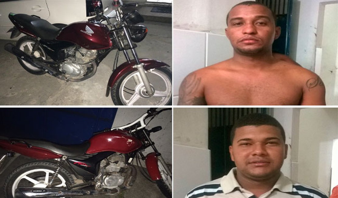 Polícia Civil prende dupla acusada de praticar assaltos em Maceió