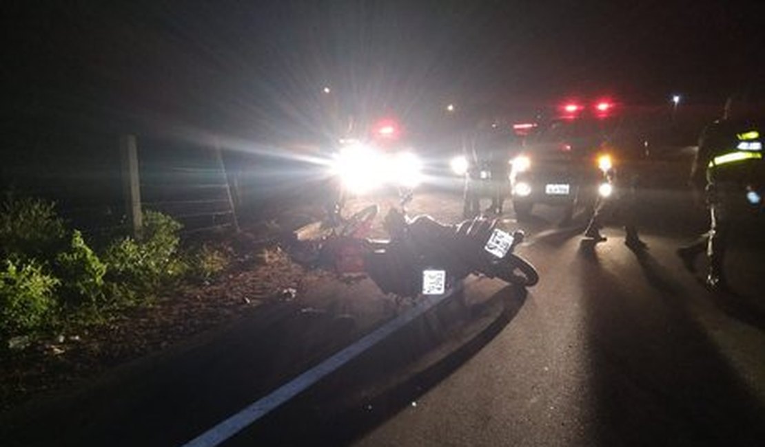 Acidente entre motos resulta em três feridos em Girau do Ponciano