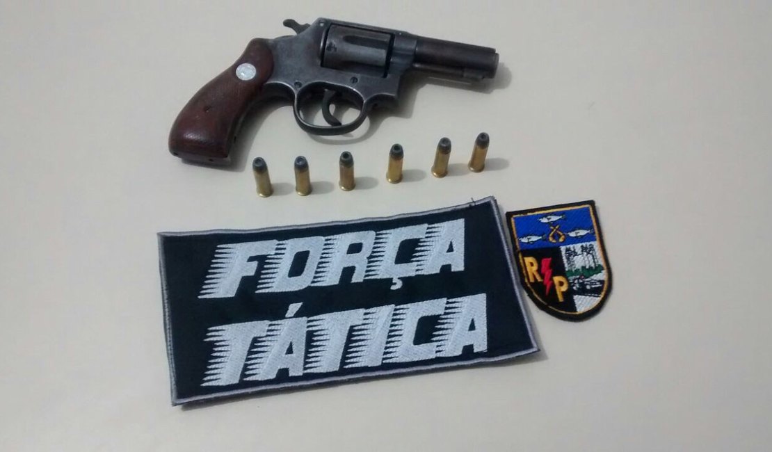 Revólver roubado da delegacia de Atalaia é recuperado em Boca da Mata