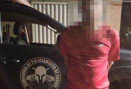 Criminoso conhecido como 'Cabeça Júnior' é preso pela Companhia de Choque em Pindoba
