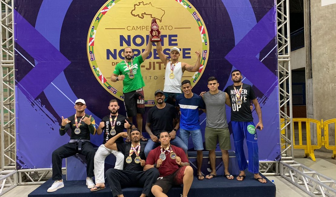 Equipe arapiraquense de Jiu-Jitsu ganha medalhas em campeonato Norte-Nordeste