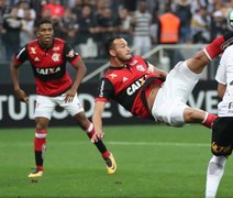 Com golaço Flamengo arranca empate do Corinthians na Arena