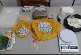 Três pessoas são presas por tráfico de drogas em Maceió