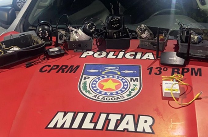 13° BPM e Equatorial realizam operação para combater videomonitoramento irregular utilizado por criminosos em Maceió
