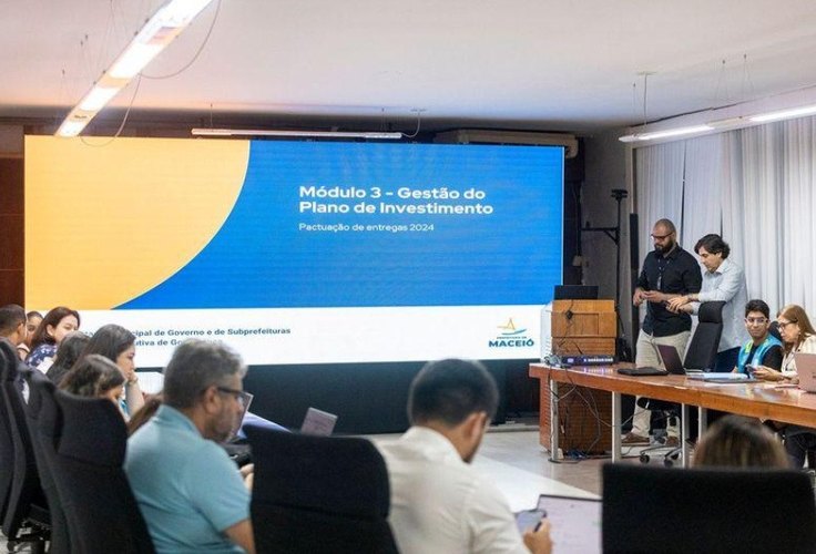 Treinamento para gestores da Prefeitura de Maceió irá melhorar condução dos planos de investimentos