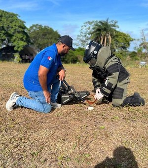 Polícia Científica de Alagoas participa de instrução de técnicas periciais com o uso de artefatos explosivos