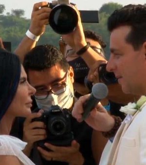 Gretchen se casa pela 18ª vez em cerimônia de luxo realizada em Belém