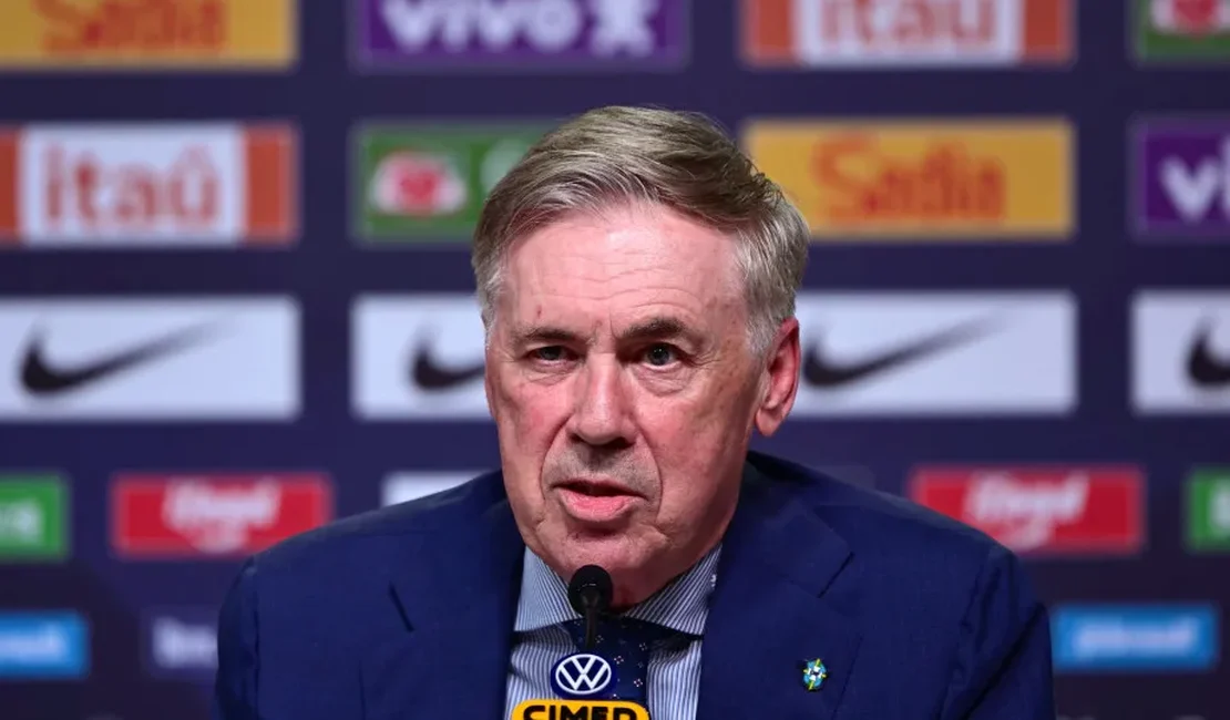 Ancelotti fecha lista com 55 que deve ter Neymar, Estêvão e Thiago Silva