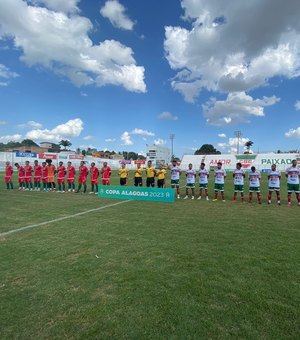 Mandantes vencem partidas na sequência da 3ª rodada da Copa Alagoas 2023