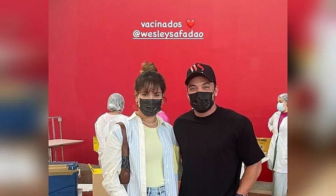 Wesley Safadão e Thyane são denunciados por corrupção passiva e peculato em caso de fura-fila da vacina