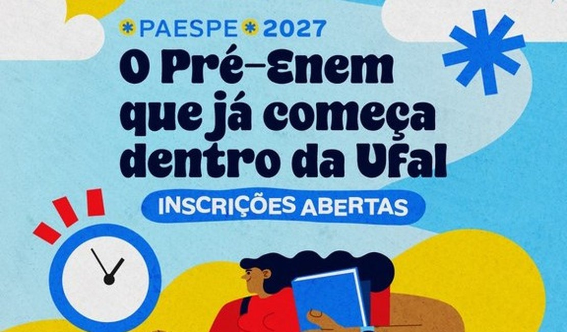 Paespe abre 200 vagas para estudantes da rede pública em turmas de 2027
