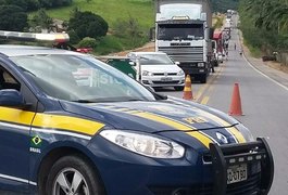 PRF interdita trecho de rodovia em Rio Largo para detonação de rochas