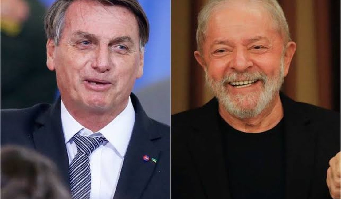 Lula sobe e Bolsonaro perde ponto na corrida eleitoral de 2022