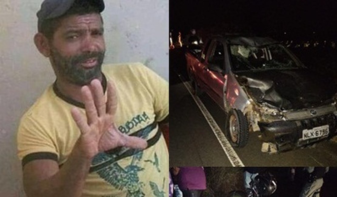 Após retornar do aniversário da neta, homem morre em acidente na AL 115, em Igaci