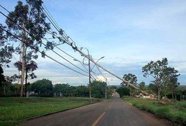 Eletrobras de Alagoas registra aumento de mais de 68% em quedas de energia