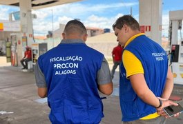 Procon Alagoas inicia fiscalização em postos de combustíveis para apurar aumento no preço da gasolina