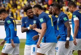 Brasil sofre, mas empata com o Equador em 1 a 1 e segue invicto nas eliminatórias