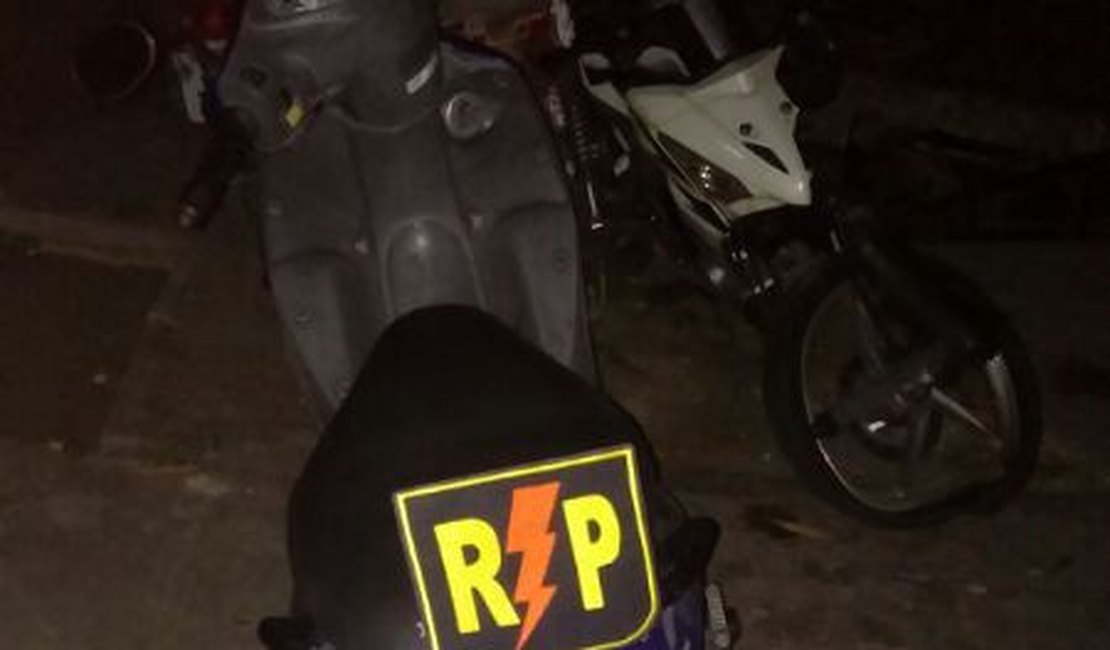 Duas motos roubadas são recuperadas pela Polícia em Arapiraca