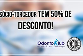 Sócios-torcedores ganham descontos de 50% em clínica odontológica