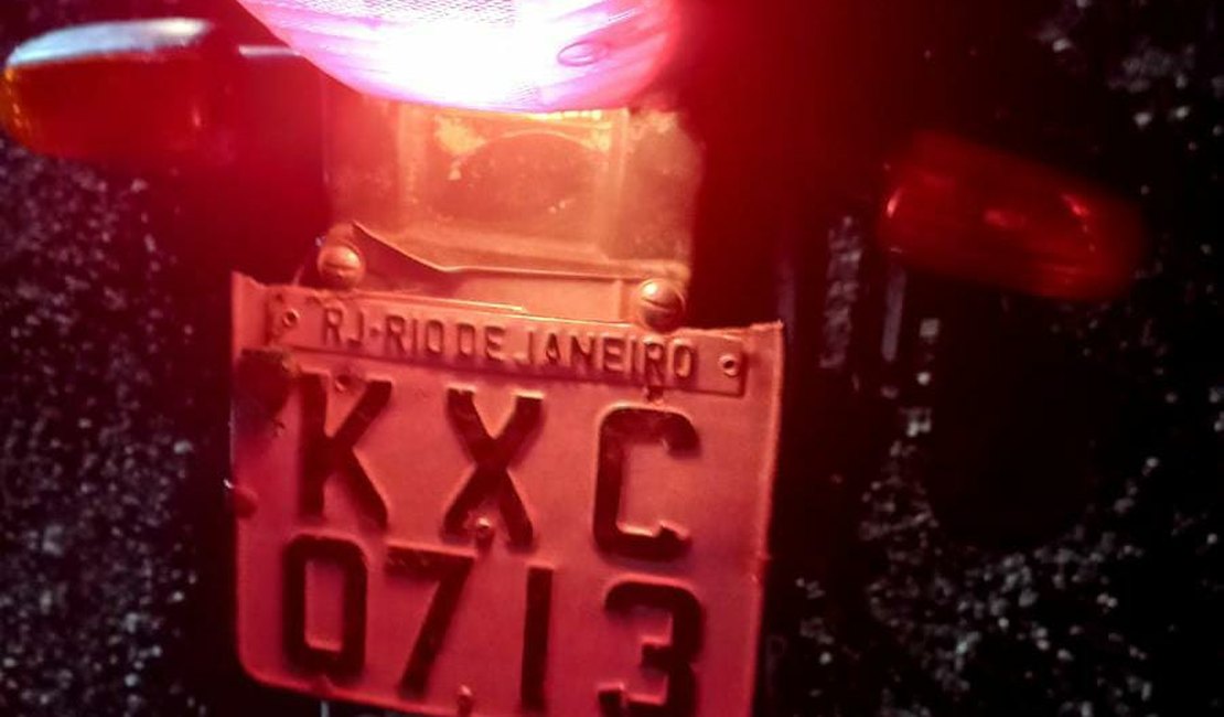 Acidente de moto deixa homem gravemente ferido em trecho da AL-220