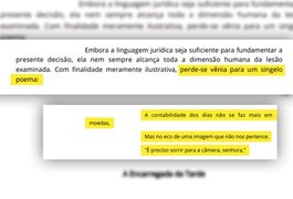 Juiz escreve poema ao conceder indenização a funcionária de ótica por uso de imagem
