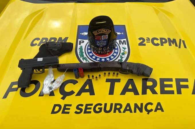 Líder comunitário de Riacho Doce, em Maceió, é preso por tráfico e porte ilegal de arma