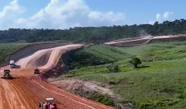 'Muito próximos de concluí-la', diz Renan Filho, sobre obra que deve normalizar fluxo de veículos na BR-101, em Alagoas