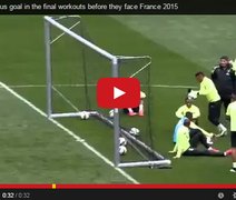 Neymar faz gol ‘incrível’ em treino da seleção; veja o vídeo