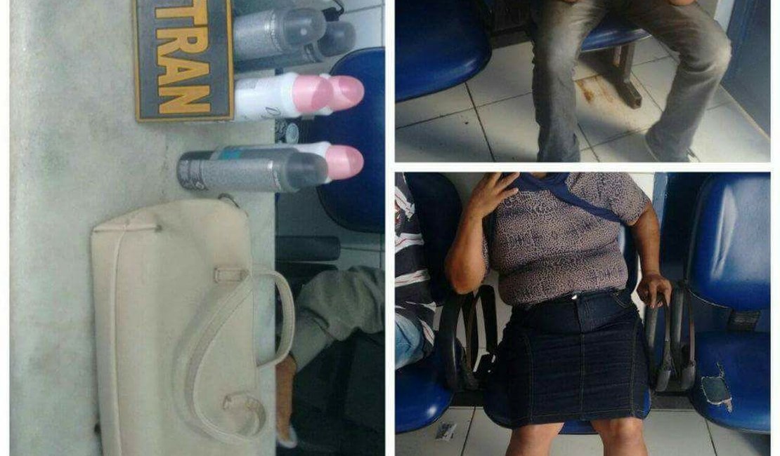 Genro e sogra foram detidos em flagrante furtando no Atacadão