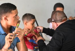 Prefeitura de Penedo resgata tradição e promove iniciação musical no povoado Tabuleiro dos Negros