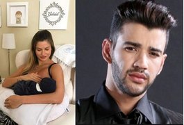 Mulher de Gustavo Lima fala da sensação de amamentar: ‘Maravilhosa’