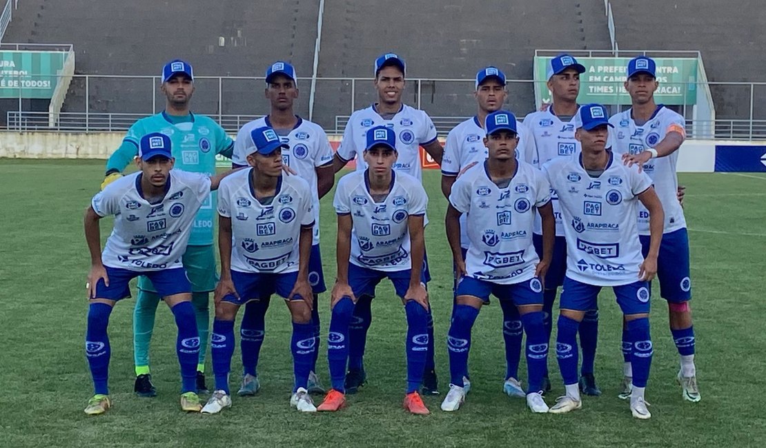 Cruzeiro de Arapiraca enfrenta o Desportivo Aliança nas quartas do Alagoano sub-20; veja a tabela