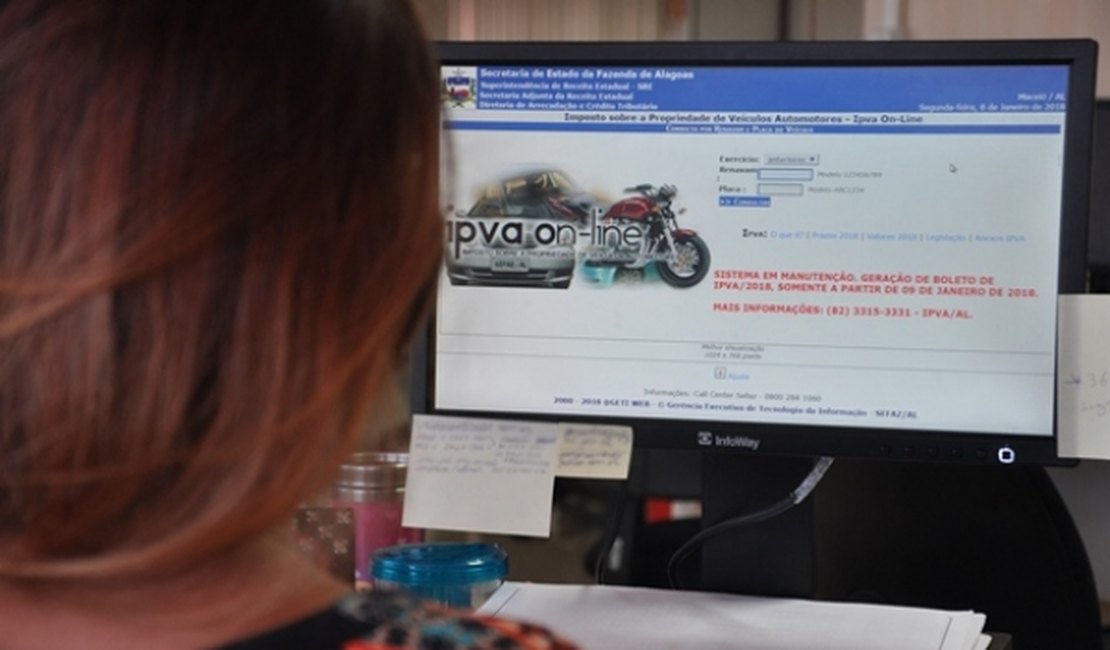 IPVA de veículos com placa 1 e 2 deve ser regularizado até dia 28 de fevereiro