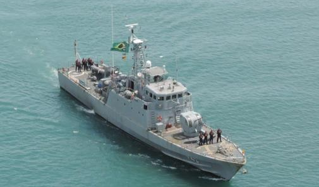 Navio-Patrulha 'Goiana' realiza visitação pública neste final de semana em Alagoas
