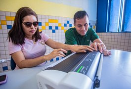 Livros ganham transcrição para o braile em Arapiraca